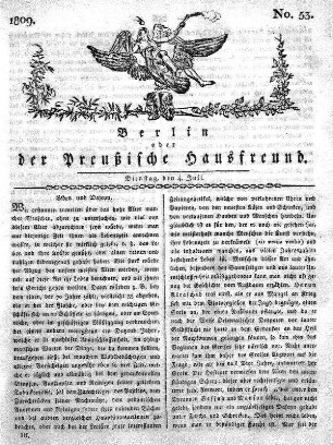 No. 53., 4. Juli 1809