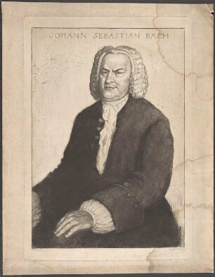Porträt Johann Sebastian Bach (1685-1750)
