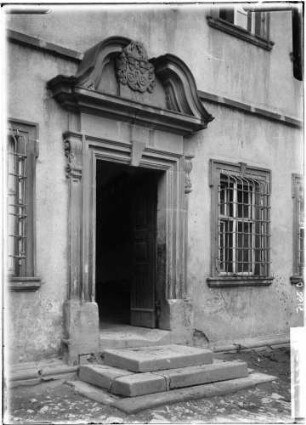 Sennfeld Schloss Hauptportal