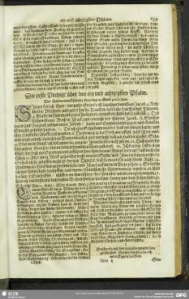 Auslegung des ein und achtzigsten Psalms