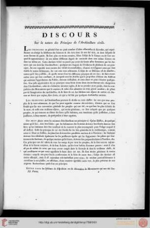 Discours