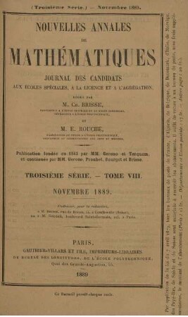 Novembre 1889.