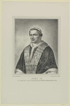 Bildnis des Pius IX.