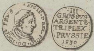 Bildnis von Sigismund I., König von Polen