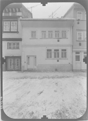 Arnstadt, Zimmerstraße 13. Wohnhaus. Straßenfront