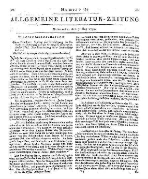 Magazin für das Kirchenrecht, die Kirchen- und Gelehrtengeschichte, nebst Beyträgen zur Menschenkenntniß überhaupt. Bd. 2,3. Hrsg. von G. W. Böhmer. Göttingen: Ruprecht 1793