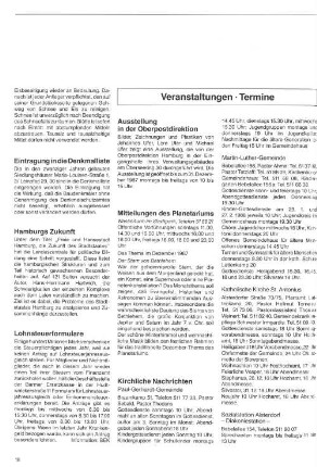 Veranstaltungen - Termine