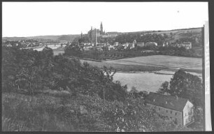 Meißen. Blick von Proschwitz auf Meißen