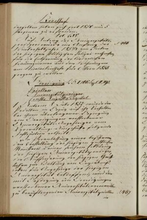 Beerdigung: Pedellen, Universitätsprediger, Ernst-August-Hospital