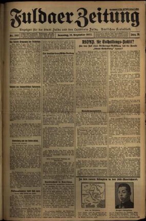 Ausgabe vom Samstag, den 31. Dezember 1932.