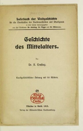Teil 2: Geschichte des Mittelalters