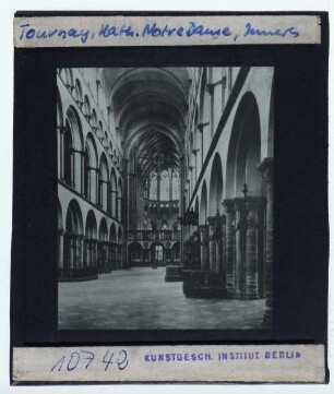 Tournai, Kathedrale Notre-Dame : Innenraum
