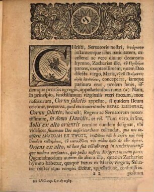 Rector Academiae Lipsiensis ad sacra natalitia D. ac S. N. Jesu Christi ... celebranda invitat : [inest commentatiuncula ad Luc. I, 67.]