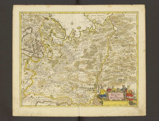 Tabula Russia Vulgo Moscovia