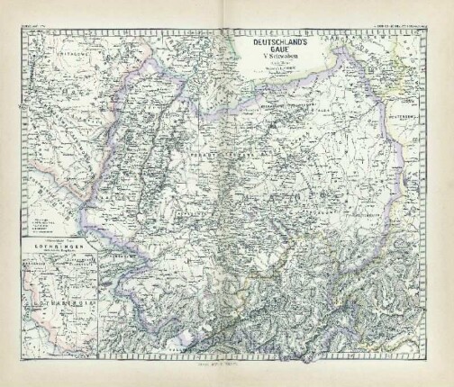 Deutschland's Gaue V Schwaben