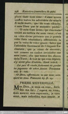 Priere Universelle