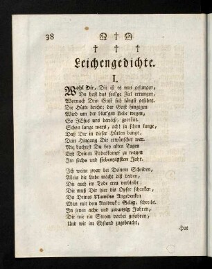 38-60, Leichengedichte