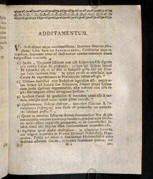 91-96, Additamentum