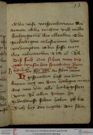 Die sieben letzten Worte christi