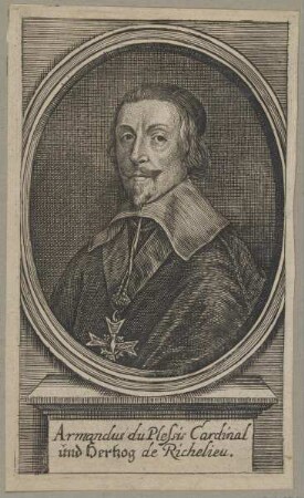 Bildnis des Armandus du Plessis de Richelieu