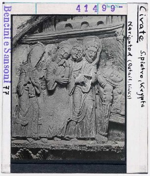 Civate: San Pietro, Krypta, Marientod links