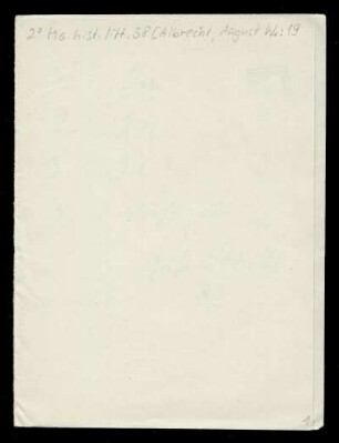 Brief von August Wilhelm Albrecht an Wilhelm Schwaner