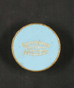 Schachtel mit darin befindlichem Lieschingwappen