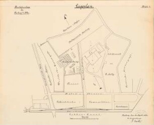 Bauhof, Hamburg-Harburg: Lageplan 1:1000