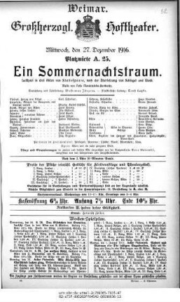 Ein Sommernachtstraum