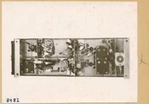 Spektrometer Baustein Unterseite; Foto 1953