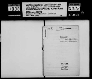 Rose, Walter in New York Käufer: Fritz Schmenger, Kaufman in Mannheim Lagerbuch-Nr. 3251 Mannheim
