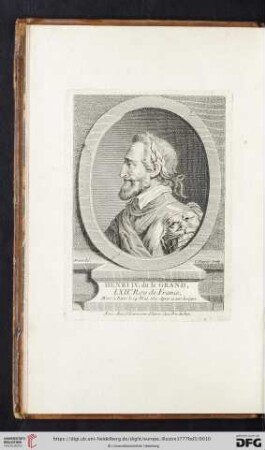 (Henri IV. dit le Grand - Louis Berrier) (M.DC.X. - M.DC.LXXXVI.)
