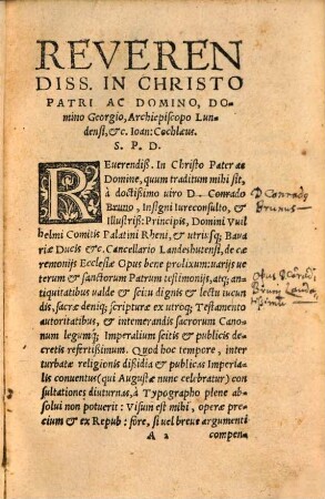 De Caeremoniis : Capitula III.