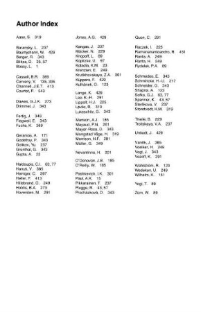 Author Index