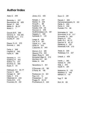 Author Index