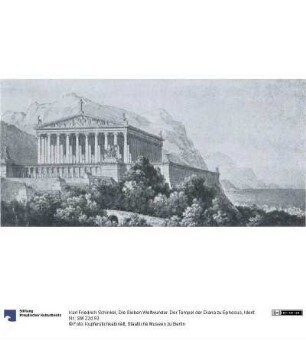 Die Sieben Weltwunder. Der Tempel der Diana zu Ephesus