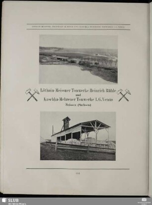 Löthain-Meissner Tonwerke Heinrich Rühle und Kaschka-Mehrener Tonwerke I.G. Venus