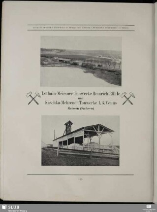 Löthain-Meissner Tonwerke Heinrich Rühle und Kaschka-Mehrener Tonwerke I.G. Venus
