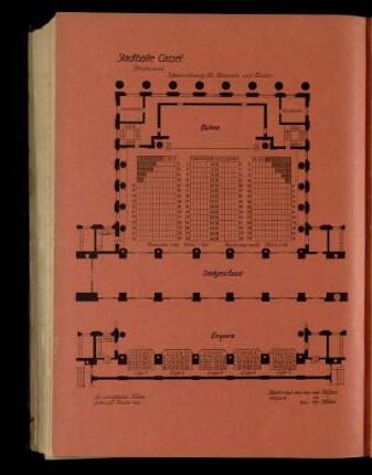 Stadthalle Cassel, Theatersaal