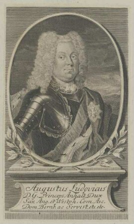 Bildnis des August Ludwig von Anhalt-Köthen