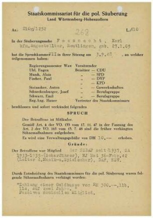Fassnacht, Karl
