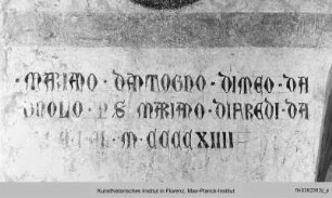 Samson - Dekoration der Westwand und der westlichen Gewölbezwickel