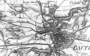Bautzen-Seidau. Oberreit, Sect. Bautzen, 1844/46