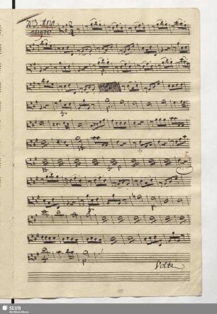 703. Aria: Allor che di marito / Naumann, J.G.