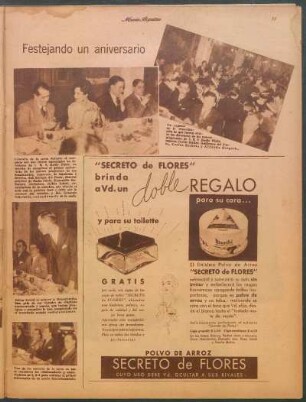 Festejando un aniversario [Fotografías]