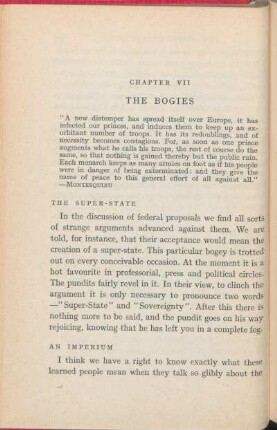 Chapter VII. The Bogies