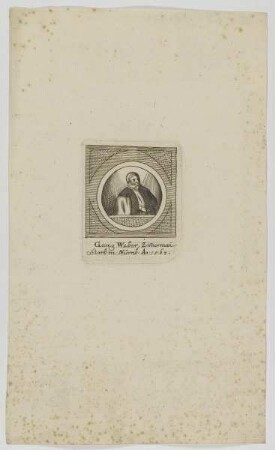 Bildnis des Georg Weber