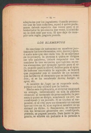 Los elementos
