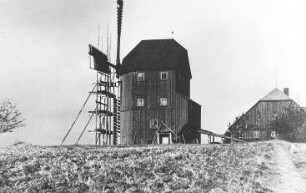 Obercunnersdorf-Kottmarsdorf. Burkmühle, Bockmühle, Repro