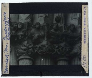 Bamberg, Dom,Bamberg, Dom, Gnadenpforte : Kapitelle, linke Gewände